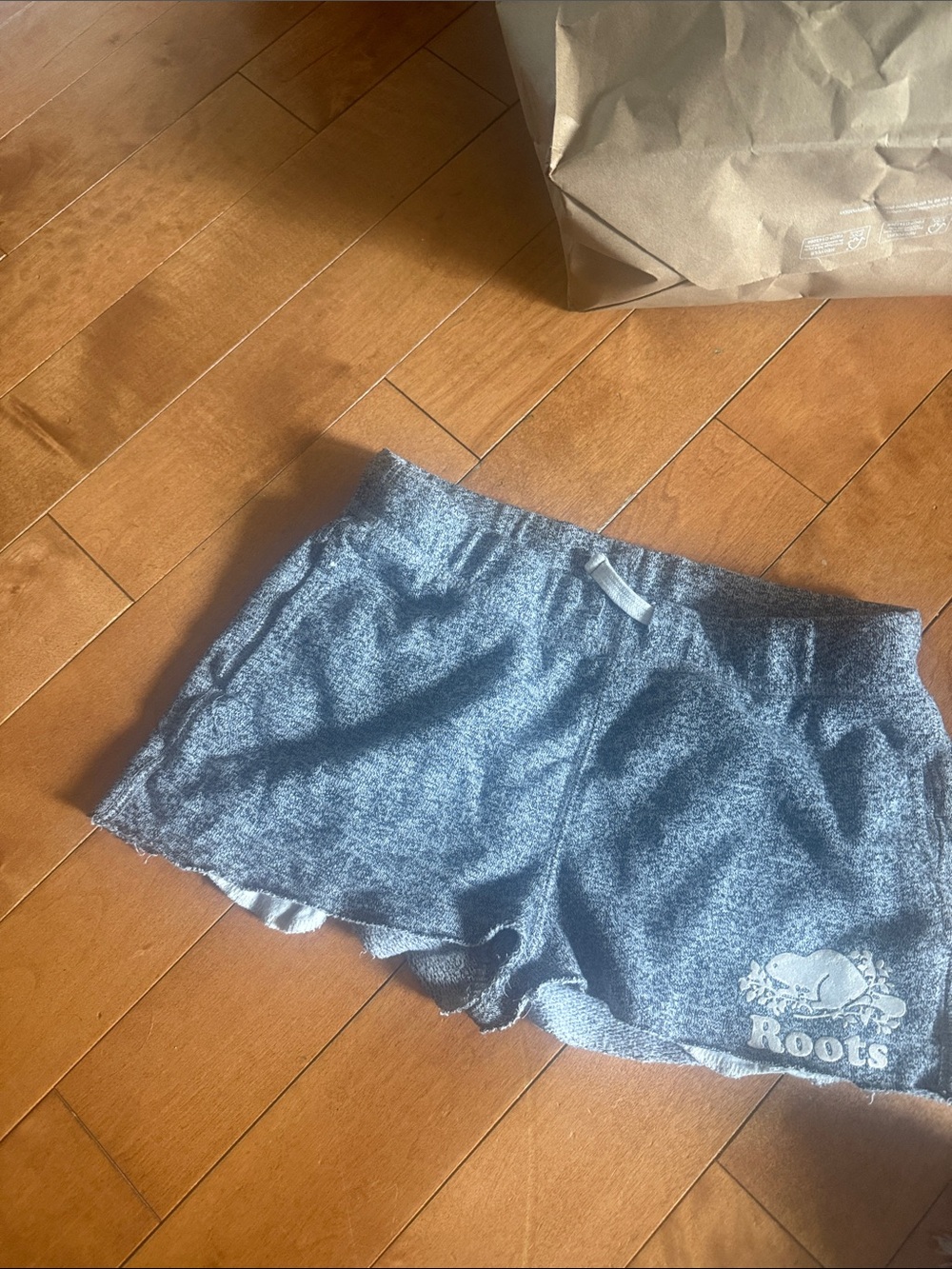 Roots kids Gray Lounge Shorts